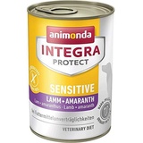 Animonda Integra Protect Sensitive Lamm + Amaranth, 6 x 400 g