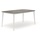 Solpuri Charlie Gartentisch Aluminium 170 - 230x100 cm 301 - weiß 590 - Dekton kreta