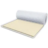 Fdm Latex MAX Matratzentopper 160 x 200 cm weiß