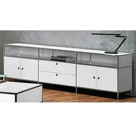 Viasit Sideboard System4, 496620 weiß 227,9 x 40,4 x 62,0 cm
