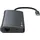 NATEC USB-C Hub Natec NMP-2162, 100 W, Ethernet SD/MicroSD Grau