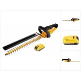 DeWalt DCM 563 PB Akku Heckenschere 18V 55,8cm + 1x 2,0Ah Akku - ohne Ladegerät