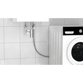 Kirchhoff Geräte Universal Eckventil mit Spülmaschinenanschluss, 1⁄2“ Eckregulierventil für Kaltwasserleitung, Absperrhahn Waschbecken Bad, Kaltwasser Armatur 98480090