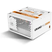 Nox-Xtreme Netzteil NOX 550W 80 Plus Bronze Urano Pro White leise weiße Kabel