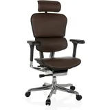 HJH Office Ergohuman Gen2 Leder Dunkelbraun