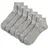 Puma Cushioned Quarter Socken 3-Paar Grau 43-46