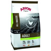 ARION Original Grain Free Chicken&Potato Trockenfutter für erwachsene Hunde 12kg 1er Pack (1 x 12 Kg