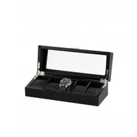 Rothenschild Uhrenbox Rothenschild Uhrenbox RS-2375-5OAK für 5 Uhren schwarz schwarz