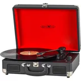 Reflexion Plattenspieler Schwarz