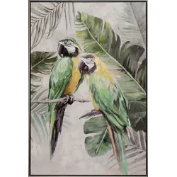 Keilrahmenbild PAPAGEIEN