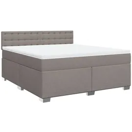 vidaXL Boxspringbett 180 x 200 cm Schwarz