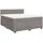 vidaXL Boxspringbett 180 x 200 cm Schwarz