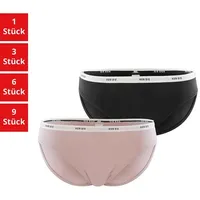 Nur Die Slip 2-Pack Soft Sportiv - schwarz/Rose - Größe 44-46