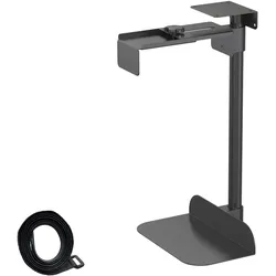 (Intenso) HFTEK® Universal Computerhalterung höhenverstellbar / Gehäusehalter / Tischhalterung für Untertisch