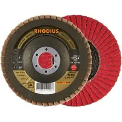 RHODIUS TOPline JUMBO SPEED G Fächerschleifscheibe 125 x 22,23 mm K40