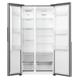 Gorenje NRS917E41X Side-by-Side (544 l, 1786 mm hoch, Grau)