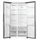 Gorenje NRS917E41X Side-by-Side (544 l, 1786 mm hoch, Grau)