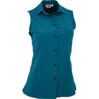 Maul Damen Bluse Rofanspitze 3XT-Blusentop-uni, petrol blue, 40