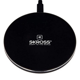 Skross Wireless Charger 10 Schwarz USB Kabelloses Aufladen Indoor