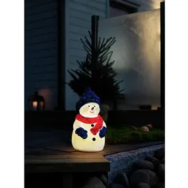 Konstsmide LED Kunststoffschneemann 4 Dioden Warmweiß