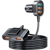 Car charger JR-CL03 Pro 45W 5-Port USB (black)