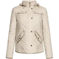 GIL BRET Sommerjacke mit abnehmbarer Kapuze in beige 40