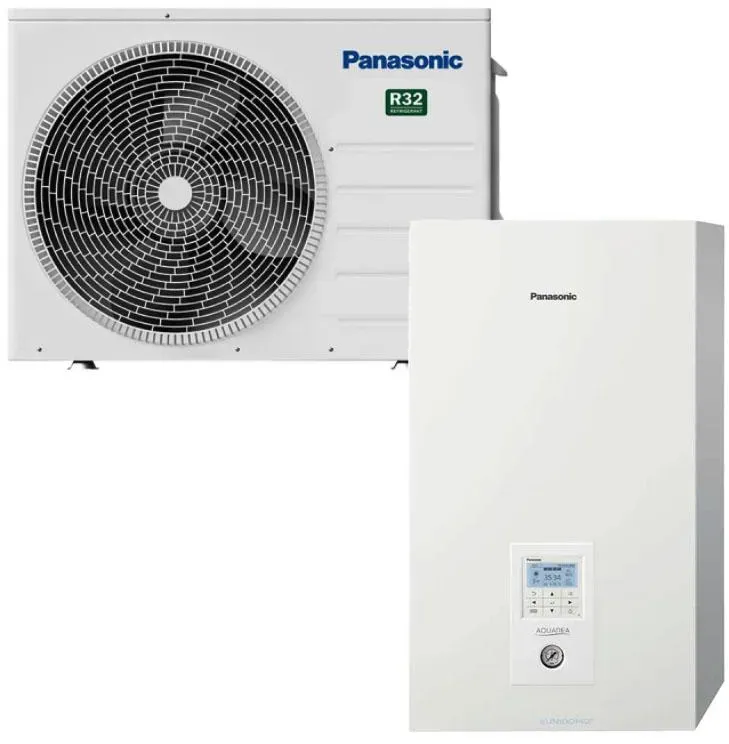 Panasonic KIT-WC03J3E5 3,0 kW - Aquarea LT Generation J - Luft/Wasser-Wärmepumpe - Wärmepumpe Set