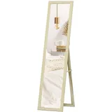 ComfortXL Standspiegel, Natur, Holzwerkstoff, 37x154x1 cm, Spiegel, Standspiegel