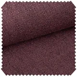 novely® Stoff KARBEN - Scandi Chic Wolliger Möbelstoff Leinen-Optik, Ultraweich, Robust, Pflegeleicht, Meterware, 1lfm lila