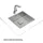 Teka Flexlinea RS15 45.40 Becken mittig edelstahl (115000013)