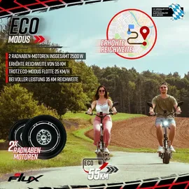 eFlux Freeride X2 schwarz
