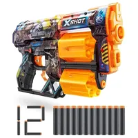 Zuru X-shot Dread Jurassic World Skins (12 Darts)