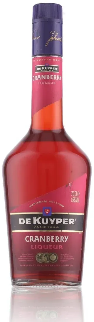 De Kuyper Cranberry Likör 15% Vol. 0,7l