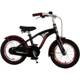 Volare Miracle Cruiser Jungen 14 Zoll Mattschwarz