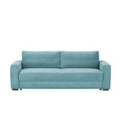 Querschläfer  mit Schlaffunktion Lindsey ¦ blau ¦ Maße (cm): B: 244 H: 92 T: 114.0
