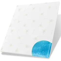 Bestschlaf Gelschaum-Topper, Höhe 4 cm