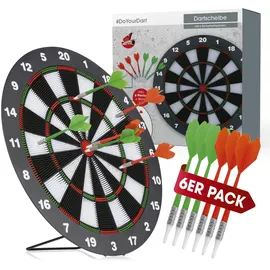 #DoYourDart 180 Fun Kunststoff inkl. 6 Soft-Dartpfeile