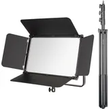 walimex pro LED Niova 150-F Pro Flächenleuchte mit Stativ