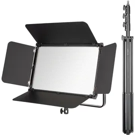 walimex pro LED Niova 150-F Pro Flächenleuchte mit Stativ