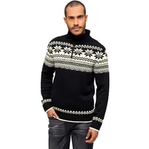 Brandit Textil Brandit Troyer Norweger Strickpullover schwarz, Größe 3XL