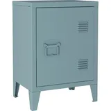 [en.casa] Nachtschrank Inari 57 x 40 x 30 cm Graublau