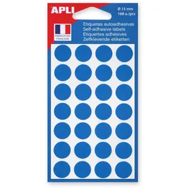 APLI Markierungspunkte rund 15 mm Blau 2 St.