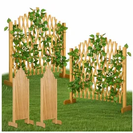 DEUBA Rankgitter 200 x 0 cm Braun