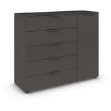 Rauch Sideboard Flipp ¦ schwarz ¦ Maße (cm): B: 120 H: 100