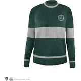 Cinereplicas Harry Potter – Slytherin-Quidditch-Pullover – XS/Kinder – zum Personalisieren – offizielle Lizenz