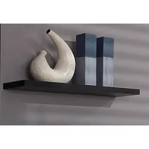 Höltkemeyer Wandregal 100 x 22 x 3,2 cm Schwarz