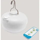 Tragbare LED-Akku Lampe Cherry Newgarden - Weiß