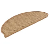 vidaXL Treppenmatten Selbstklebend Sisal-Look 15 Stk. 65x21x4 Sisal