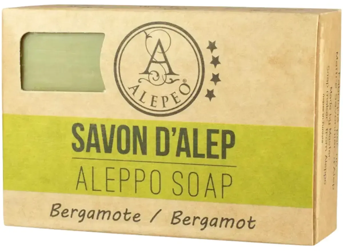 ALEPEO Aleppo Olivenölseife mit Bergamottenduft 100 g