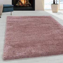 Ayyildiz Fluffy 3500 Hochflorteppich 80 x 150 cm rosa